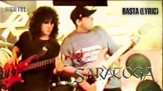 Saratoga - Basta | Lyric Video Oficial 🎤🔥#metalenespañol