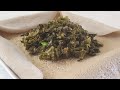 Ethiopian food Gomen| ጎመን አሰራር | How to Cook Collard Green Ethiopian Style - Vegan Food