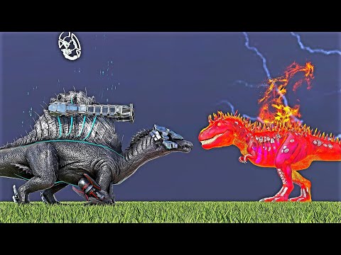 SPINEBREAKER END OF ALL HOPE VS THE WORLD BOSS TYRANNOSAURUS & MORE (ARK SURVIVAL EVOLVED BATTLE)