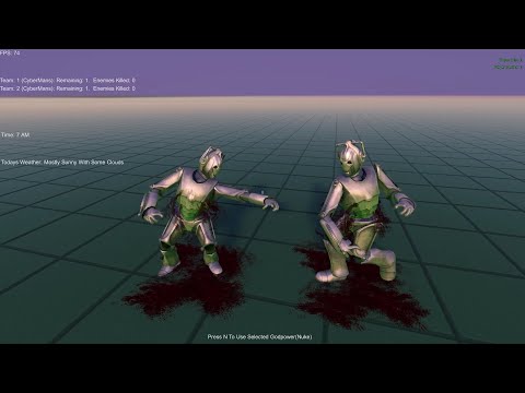 Cybermen civil war (x2 rounds) Battle 311 in Ultimate Epic battle Simulator