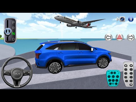 New Blue Kia Sorento For Parking - 3d Driving Class android game || Car Game #gameplay #cargame