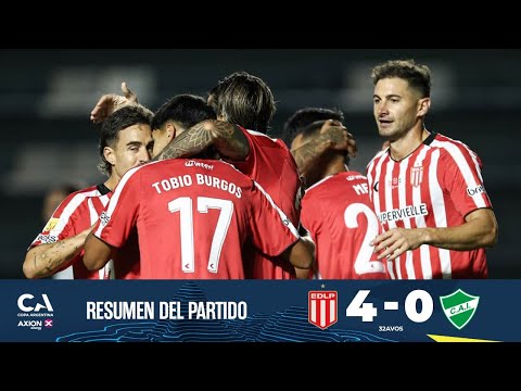 32avos: Estudiantes (LP) 4 - Ituzaingó 0