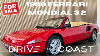 Video Thumbnail for 1988 Ferrari Mondial Cabriolet