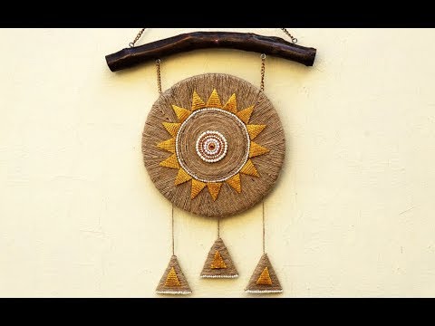 DIY Easy Room Décor Jute Rope Wall Hanging : 6 Steps (with ...