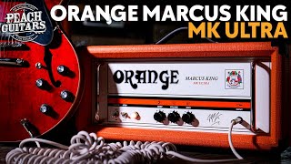 Video thumbnail for Let's Test @OrangeAmplifiers Marcus King MK Ultra! | No Pedal Demo! by Peach Guitars