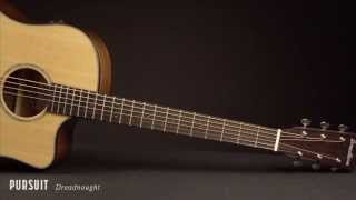 Video thumbnail for Breedlove Acoustic Guitars: Pursuit Dreadnought Guitar by Breedlove Guitars