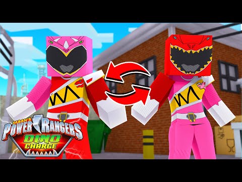 Minecraft: TROCAMOS DE CORPO - POWER RANGERS DINO CHARGE Ep.14 ‹‹ P3DRU ››