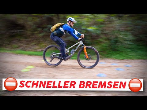 Schneller Bremsen! | So kommst du schneller zum Stehen | MTB & eBike Fahrtechnik Tutorial