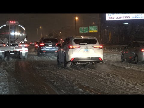 12-29-2020 Winter Storm Ivy, Northern Illinois, Very Heavy Snowfall, Will County, IL.