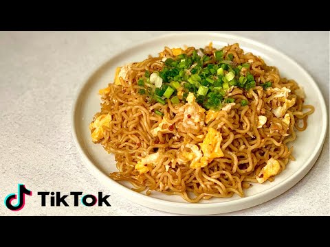 Viral Tiktok Recipe Ramen Noodles | The Best Tiktok Ramen Recipe You Will Ever Try!