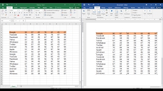 How to Insert & Link Entire MS Excel Sheet Into Word (Easy)