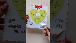 Heart Puzzle Card on this Valentine's Day: SURPRISE Your LOVE!