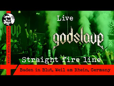 Live GODSLAVE (Straight fire zone) 2023 - Baden in Blut, Weil am Rhein, Germany, 22 Jul