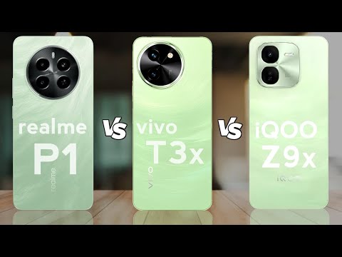 realme P1 5G vs Vivo T3x 5G vs iQOO Z9x 5G