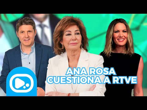 ANA ROSA habla de Cintora, Javier Ruiz y Silvia Intxaurrondo y cuestiona a RTVE: "FALTA PLURALIDAD"