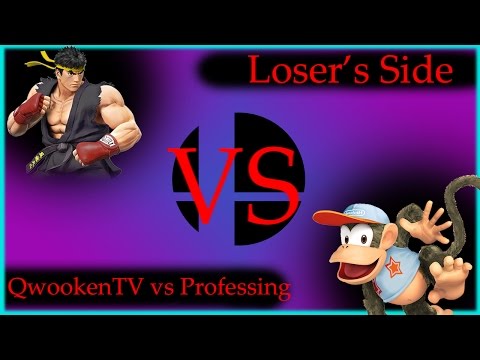 Coastal Smashers United 13 Losers Semis: Qwooken (Ryu) Vs Professing (Diddy Kong)