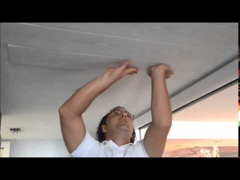 Foam Ceiling Tiles Glue Up Installation - Antique Ceilings
