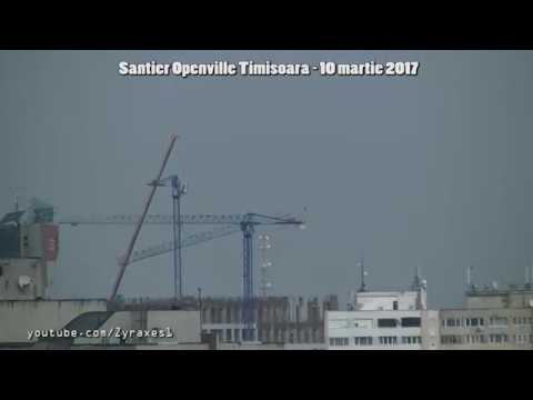 Timelapse santier Openville Timisoara - 10 martie 2017