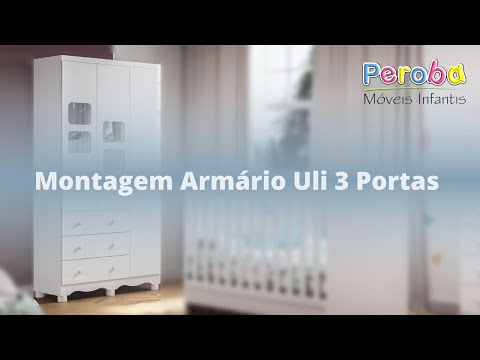 Montagem Armário Uli 3 Portas