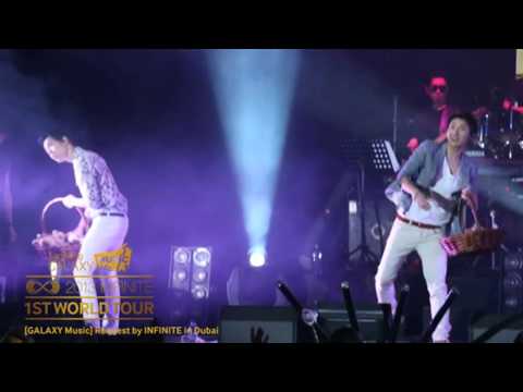 131206 Samsung Galaxy Music Live Sketch  2013 INFINITE 1st World Tour in Dubai