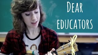 dear educators - original song || ava holtzman