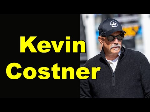 Legend actor Kevin Costner Greets Fans in back Alley of Jimmy Kimmel Live