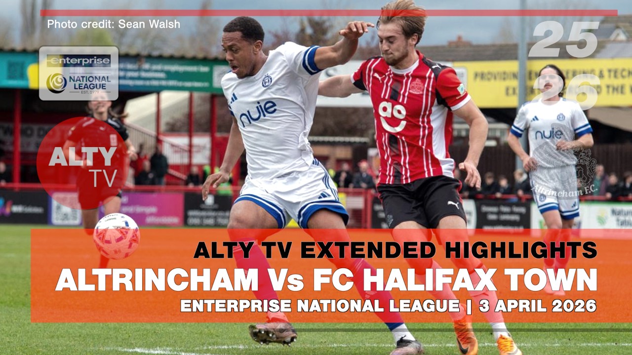 Altrincham vs Halifax Town Highlights