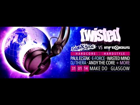 Twisted's Darkside Podcast 171 - Wasted Mind - Darkside vs InfeXious Warm Up #2