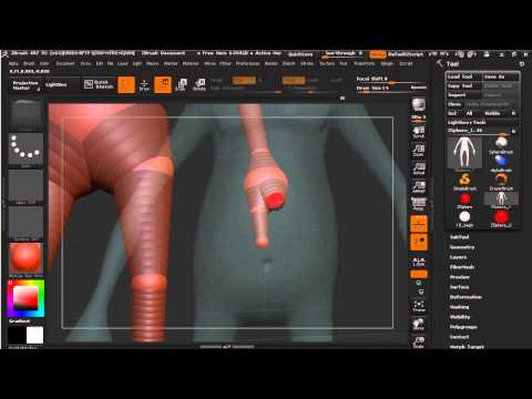 Introduction to ZBrush 4R7 18