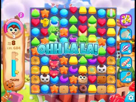 Cookie Jam Blast Level 684 - NO BOOSTERS 🍪 | SKILLGAMING ✔️