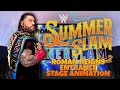 WWE SUMMERSLAM 2022 ROMAN REIGNS ENTRANCE STAGE ANIMATION By WWE STAGE 2022