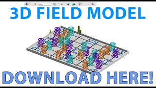 How to get a 3D model of VEX IQ Rise Above field - reveal