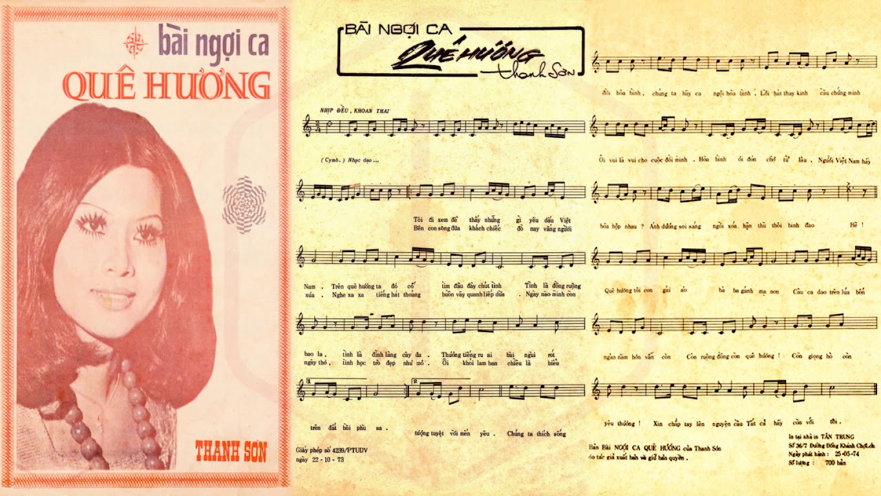 Tờ Nhạc Xưa Trước 1975