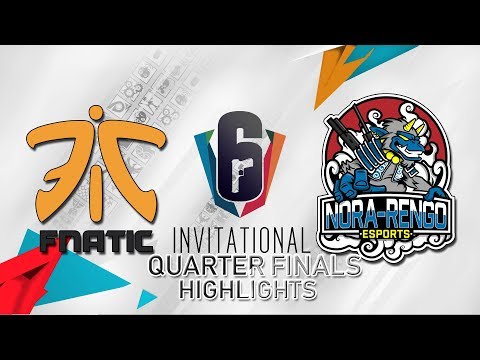 NORA RENGO VS FNATIC | SIX INVITATIONAL 2019 HIGHLIGHTS