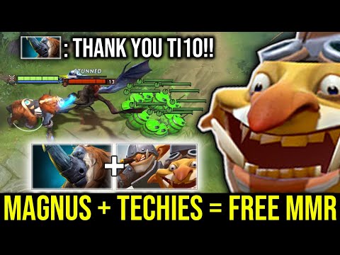 Thank you TI10!! When Magnus + Techies = Free MMR
