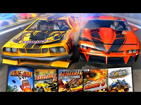 Я СЫГРАЛ ВО ВСЕ ЧАСТИ FLATOUT И ВОТ ЧТО СКАЖУ