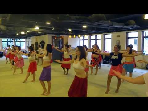 Ori Tahiti - Tahitian Dance World Record - Tahiti Dance Fitness / Polynesian Dance / タヒチアンダンス