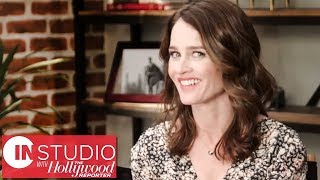 Robin Tunney on Working With Nicolas Cage on 'Looking Glass' | In Studio With THR video