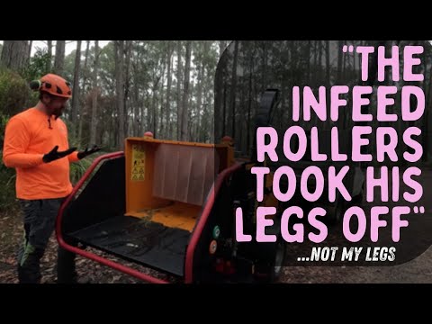 Don't use a wood chipper like this! Ep. 98