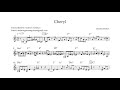 Charlie Parker Cheryl Transcription (Concert Pitch)