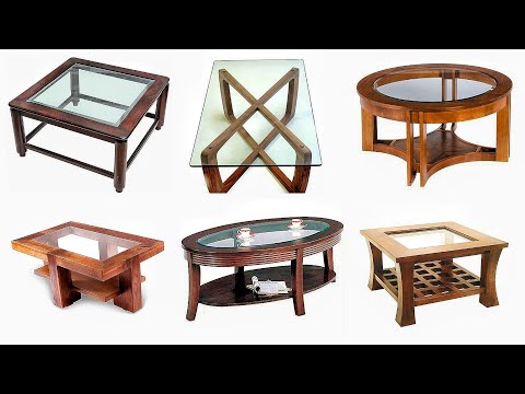 Rectangular wooden glass dining table, size: 4*2