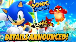 Sonic x Angry Birds Coming to Sonic Dash, Sonic Forces Mobile & More!