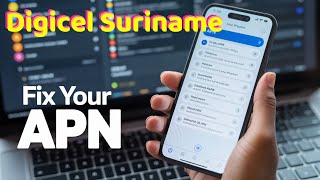 Digicel Suriname APN Settings for iPhone & Android -  3G 4G 5G Internet Access Point Name