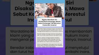 Ngaku Menikah Disaksikan Keluarga, Mawa Sebut Keluarga Tak Merestui Pernikahan Siri Inara & Insanul