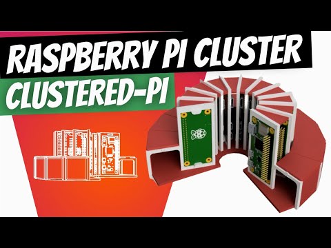 YouTube Thumbnail for Meet Clustered,Pi, the Raspberry Pi Zero cluster, Clustered,Pi Part 1