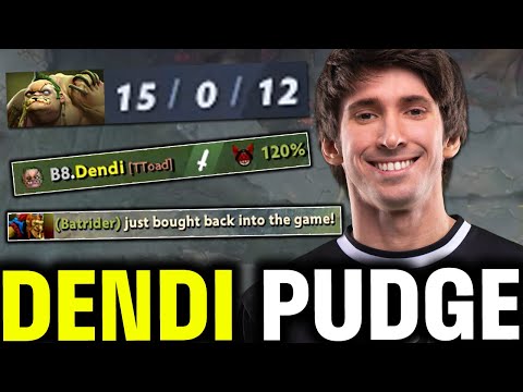 Dendi Pudge makes his enemy rage buyback - 100% Toying No Mercy