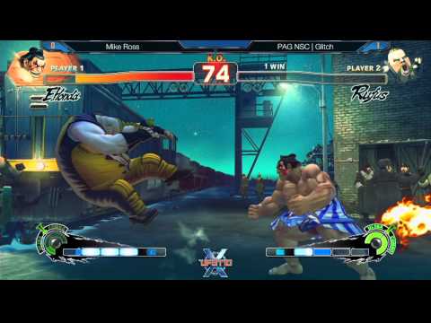UFGTX - Mike Ross (E. Honda) Vs. PAG NSC | Glitch (Rufus) - SSF4 Top 16 - SUper Street Fight 4