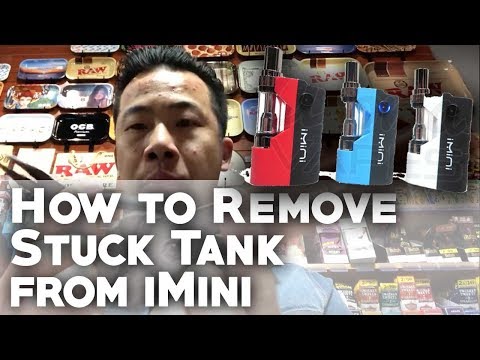 Part of a video titled ROHS iMini How to remove a tank that's stuck - YouTube
