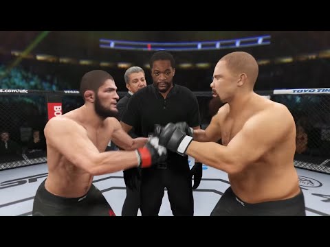 Khabib vs. Tank Abbott - EA Sports UFC 4 - Champion Fight
