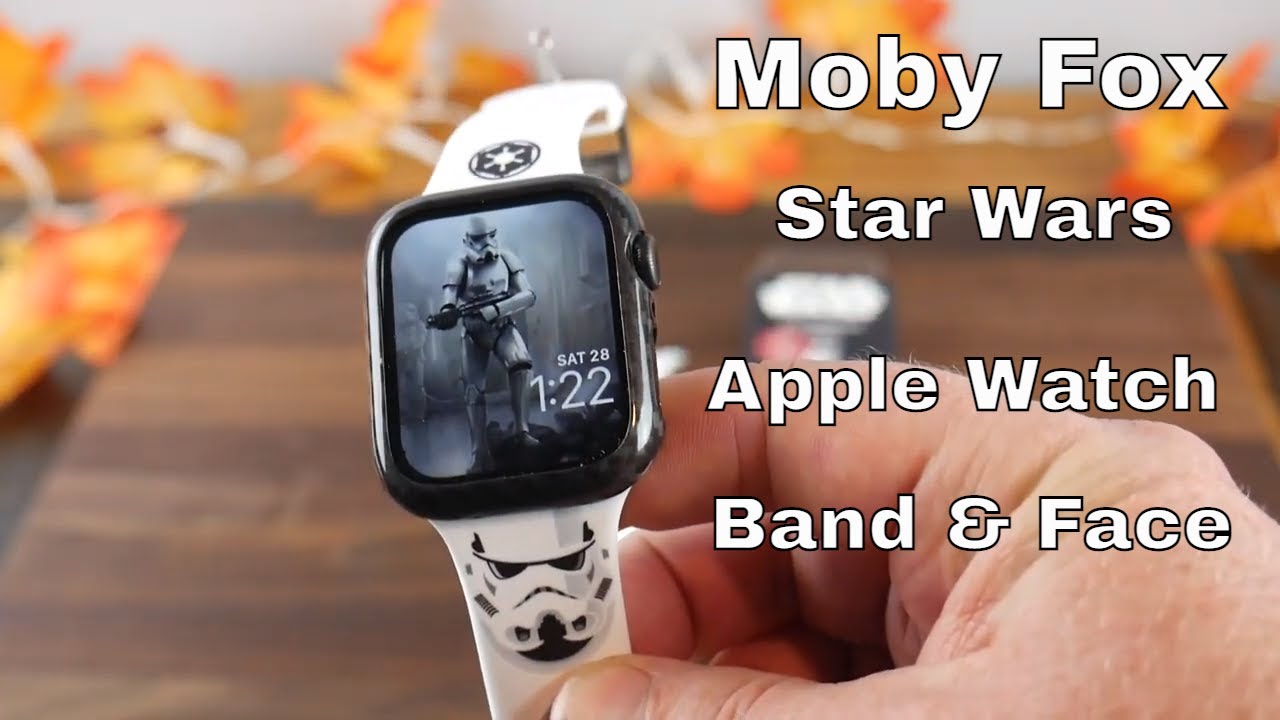 Moby Fox Star Wars Silicon Apple Watch Band & Watch Faces